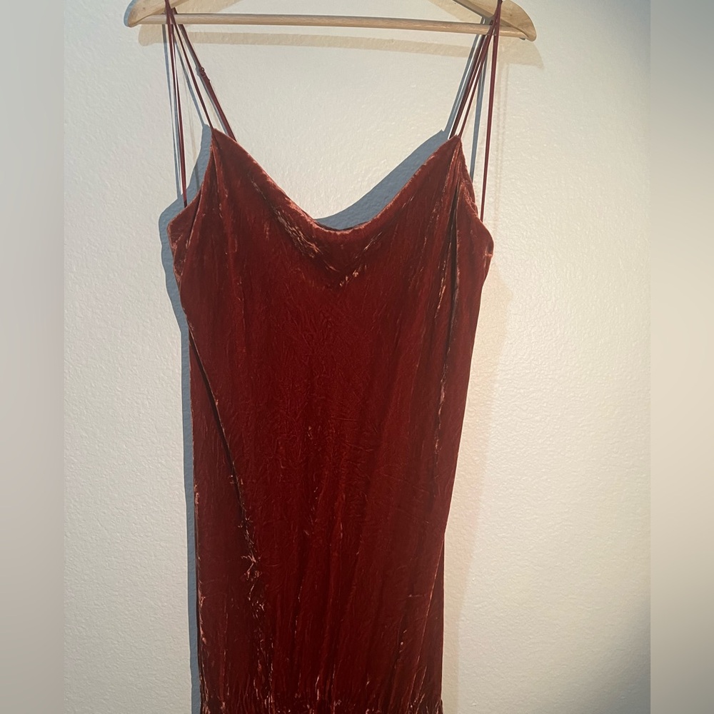 Banana Republic RITA VELVET MAXI DRESS